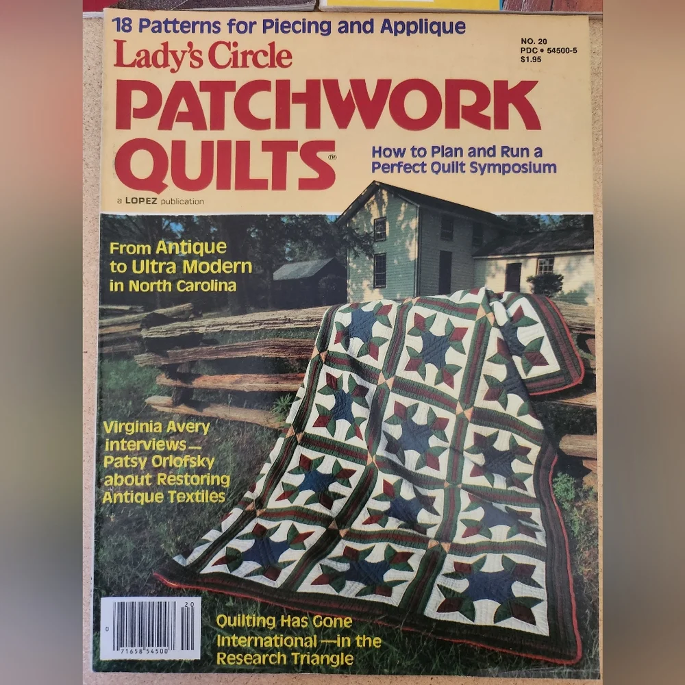 VTG 1980s Quilts Lady 's Circle